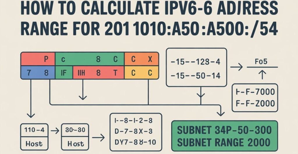 How to Calculate IPv6 Range